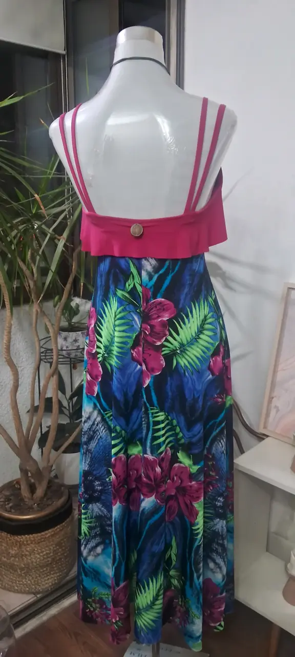 Vestido veraniego con estampado floral  Capimo - 3
