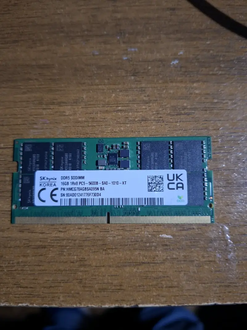 RAM SK Hynix 16GB DDR5 - 2