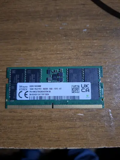 RAM SK Hynix 16GB DDR5 - miniatura 2