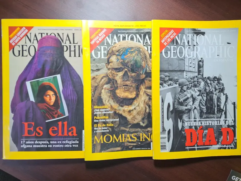 Colección Revistas National Geographic 2002 - 3