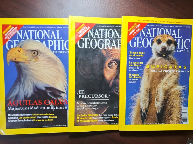 Colección Revistas National Geographic 2002 - 4