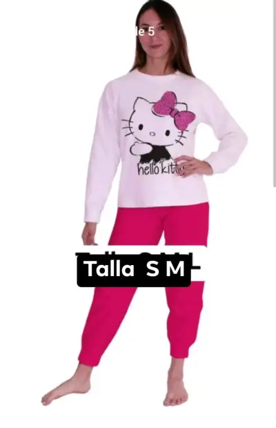 Pijama Hello Kitty mujer - miniatura 1