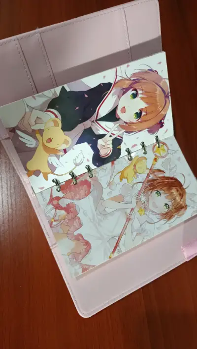 Cuaderno Sakura cubierta dorada - miniatura 5