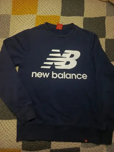 Polerón  New Balance azul - miniatura 2