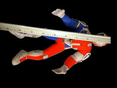 Peluche VR Troopers Ryan Steele Original 1995 - miniatura 5