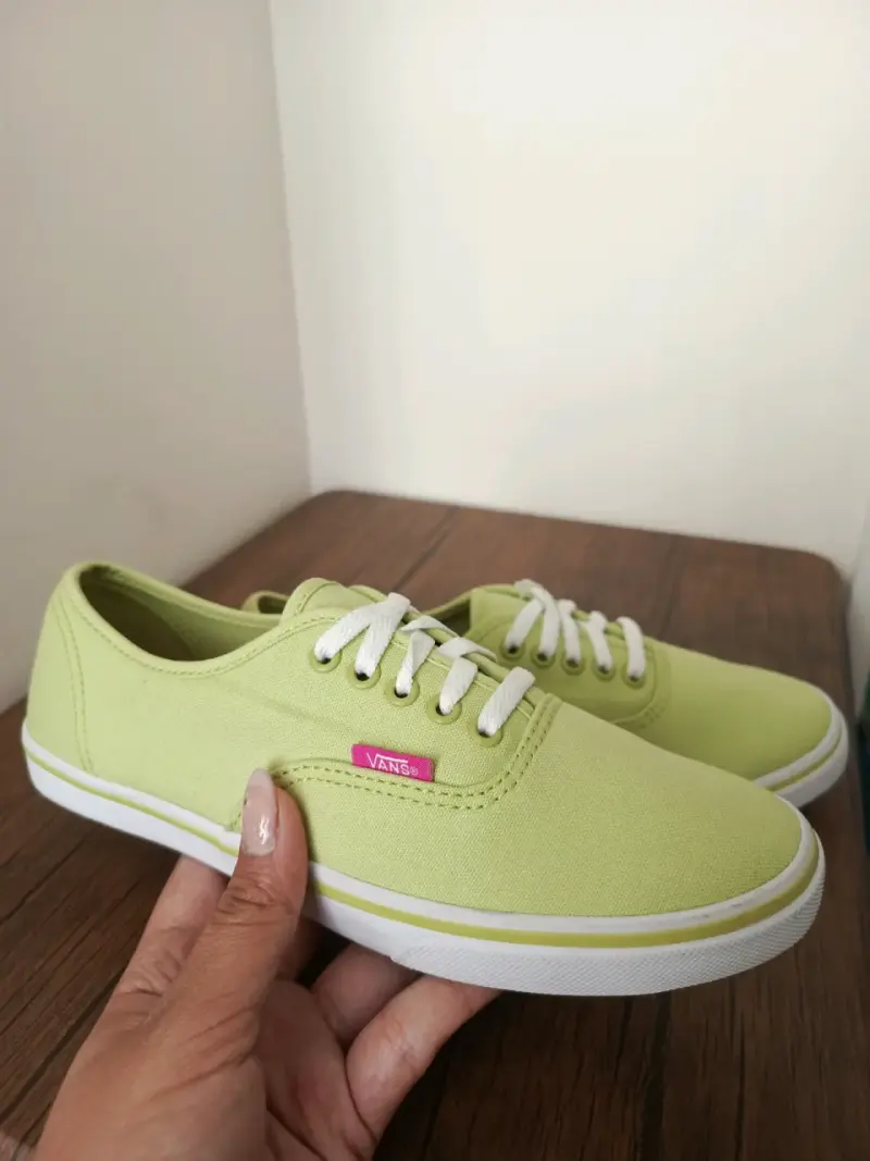 Zapatillas Vans verde limón - 1