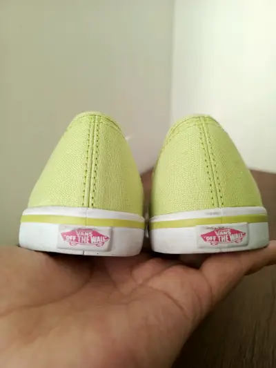 Zapatillas Vans verde limón - miniatura 3