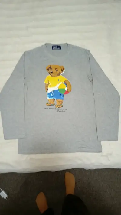 Polera gris Polo Bear - miniatura 2