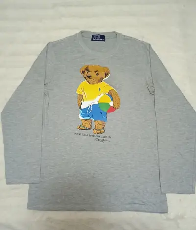 Polera gris Polo Bear - miniatura 3