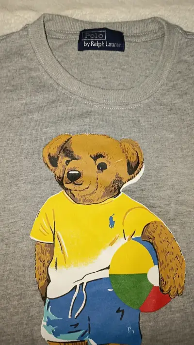 Polera gris Polo Bear - miniatura 6