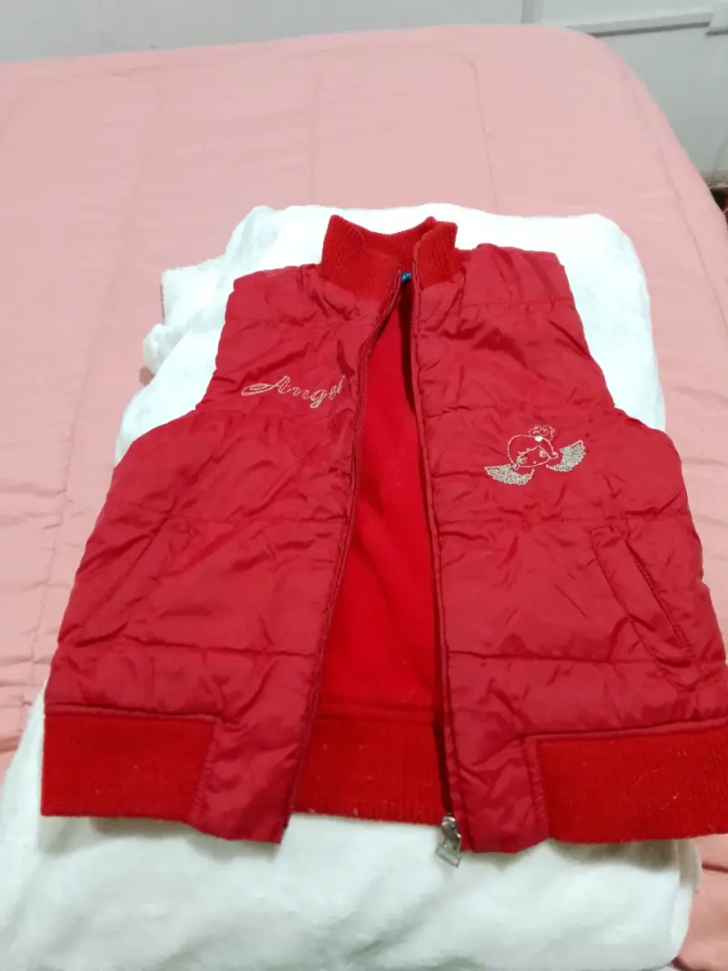 Chaleco rojo infantil "Angel"