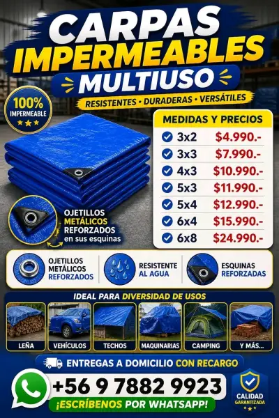 Lonas multiuso impermeables - miniatura 2