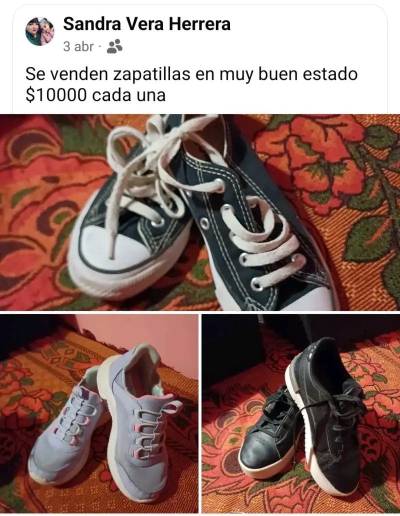 Zapatillas casuales en buen estado