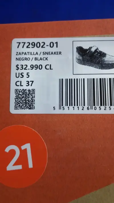 Zapatillas negras talla 37 - miniatura 1