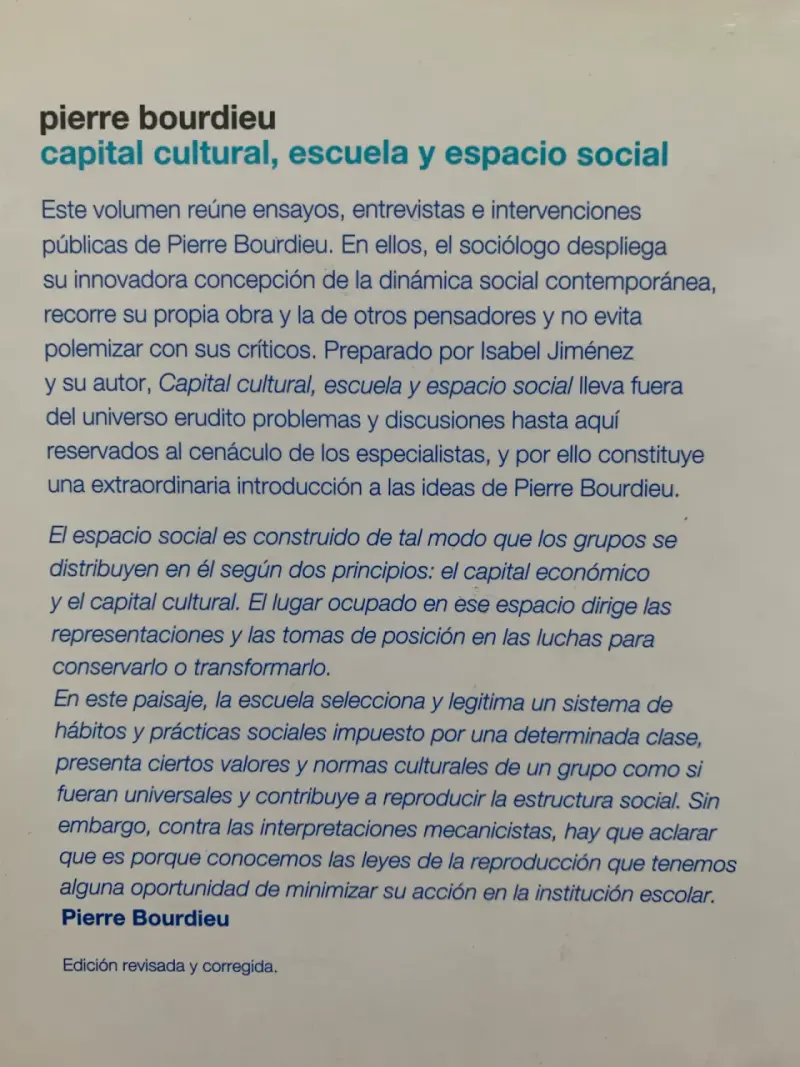 Capital cultural de Pierre Bourdieu - 2