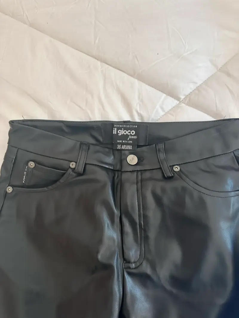 Pantalones de ecocuero - 2