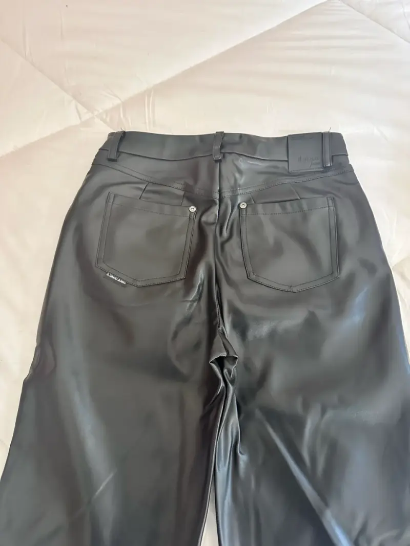 Pantalones de ecocuero - 3