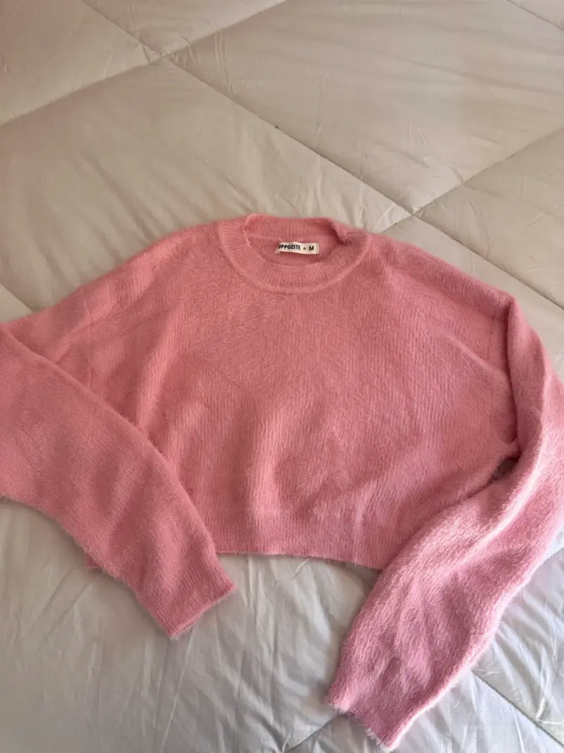 Sweater rosado talla M