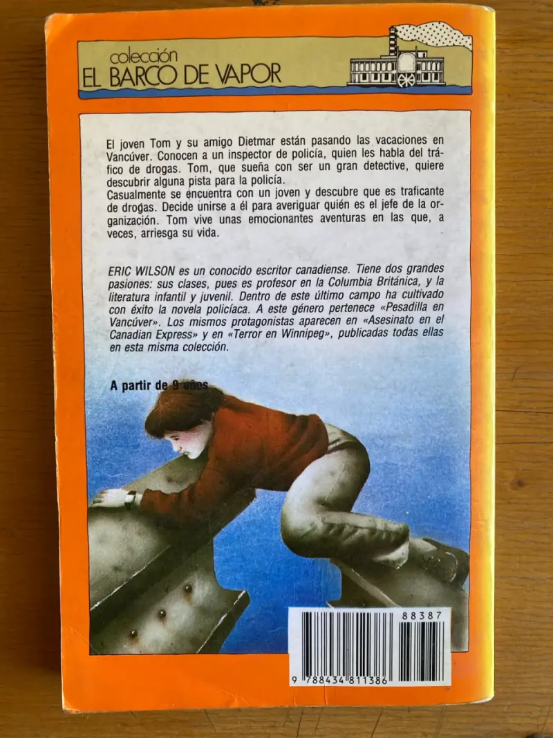 Libro 'Pesadilla en Vancúver' - 2
