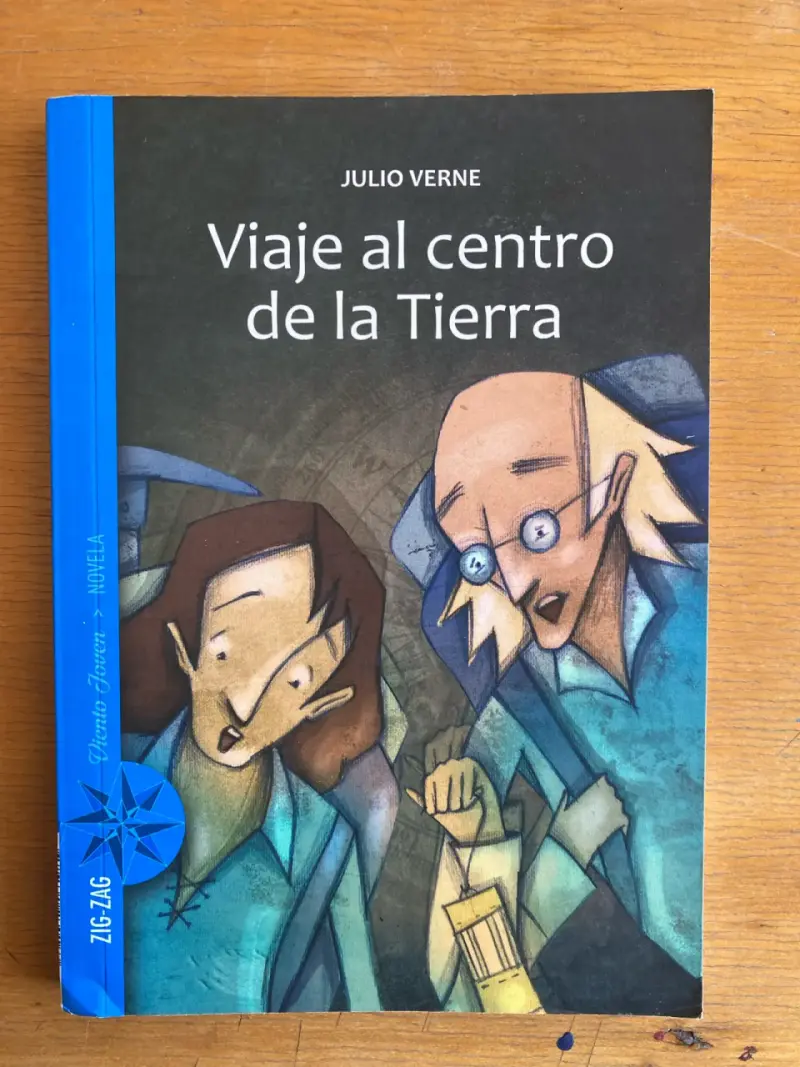 Libro Viaje al centro de la Tierra - 1