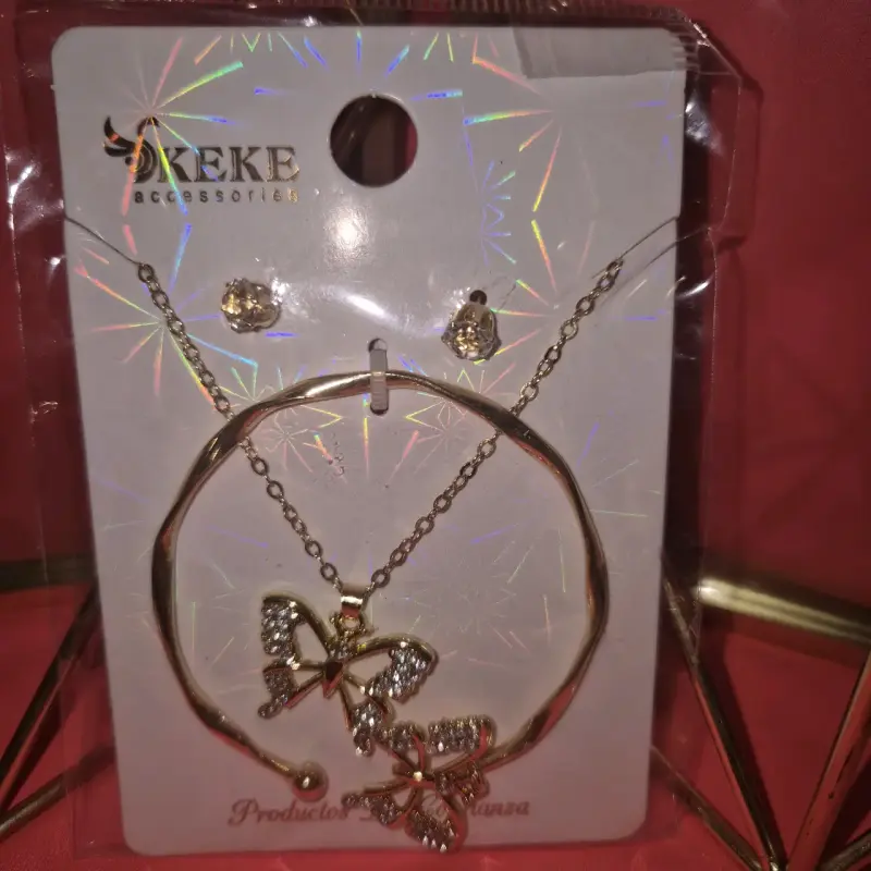 Set accesorio pulsera y brillo labial - 2