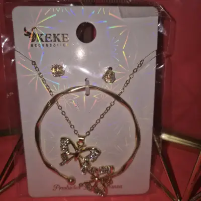 Set accesorio pulsera y brillo labial - miniatura 2