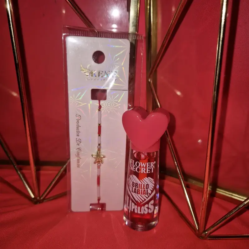 Set accesorio pulsera y brillo labial - 4