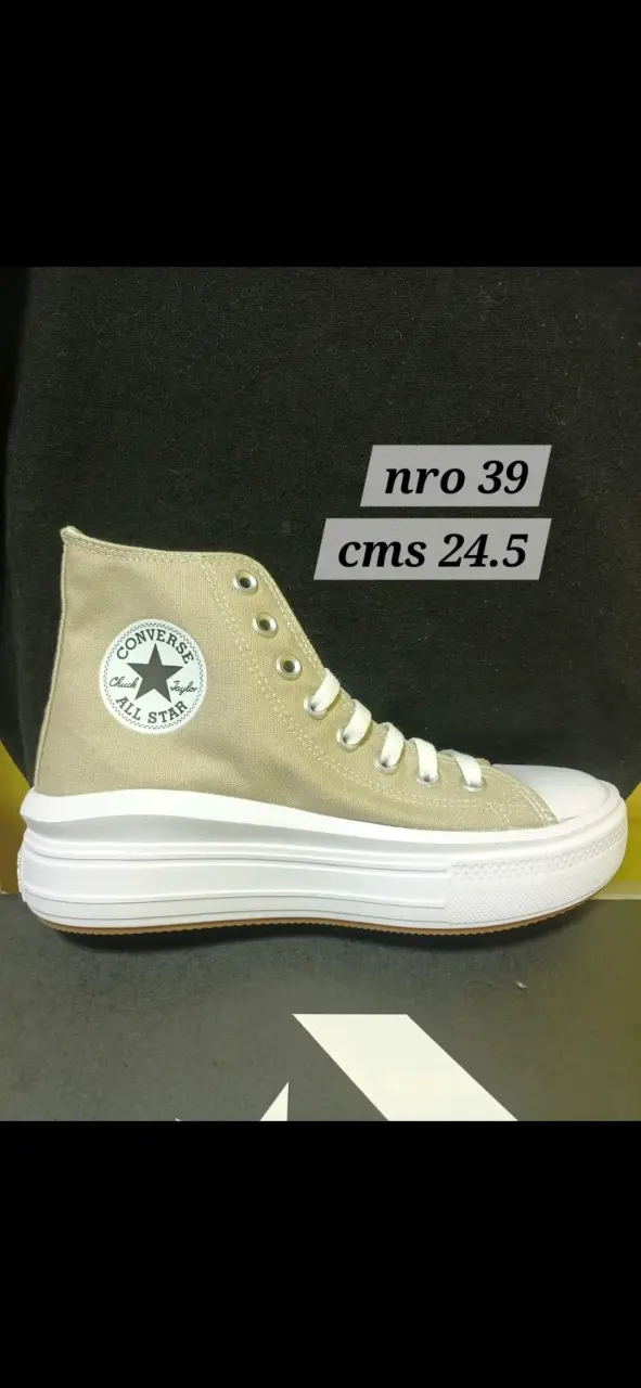 Zapatillas Converse beige t39