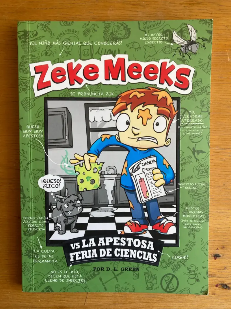 Libro Zeke Meeks Feria de Ciencias - 1