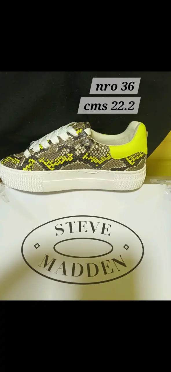 Zapatillas Steve Madden serpiente