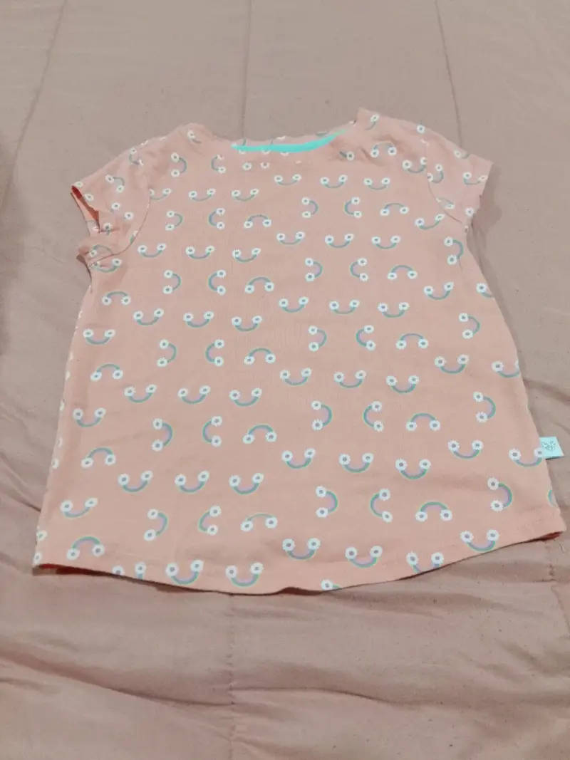 Polera infantil estampada