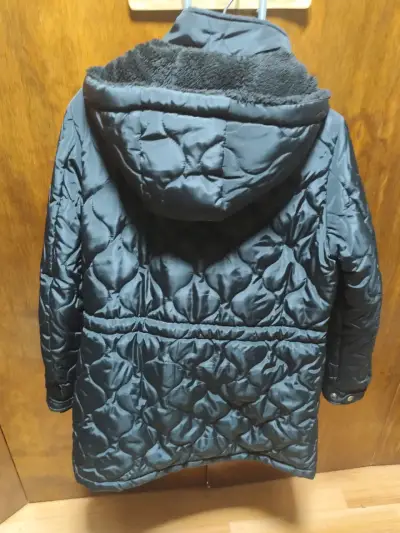 Chaqueta acolchada negra mujer - miniatura 2