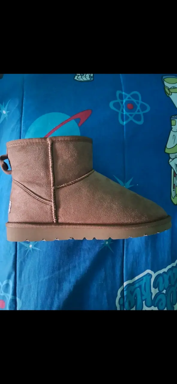 Botines café estilo casual - 1