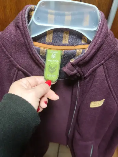 Chaqueta polar morada - miniatura 2