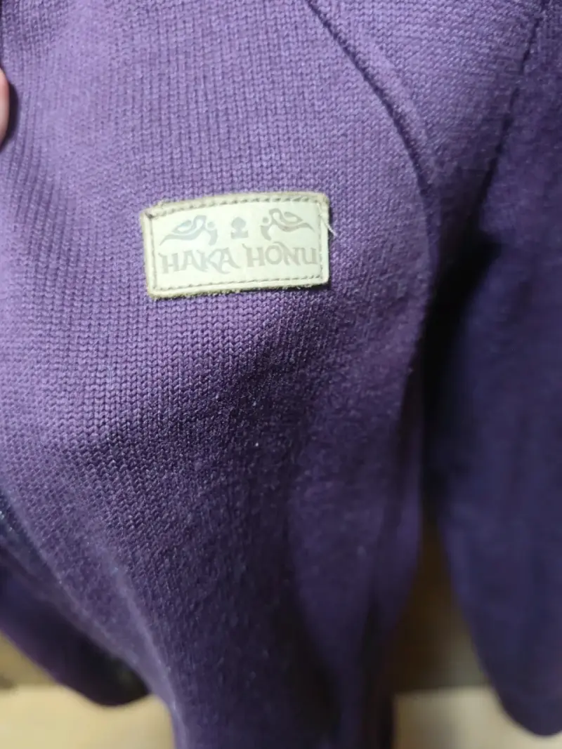 Chaqueta polar morada - 3