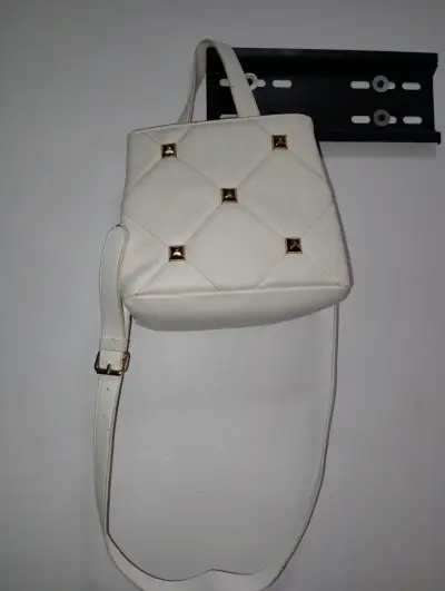 Mochila pequeña beige Secret - miniatura 2