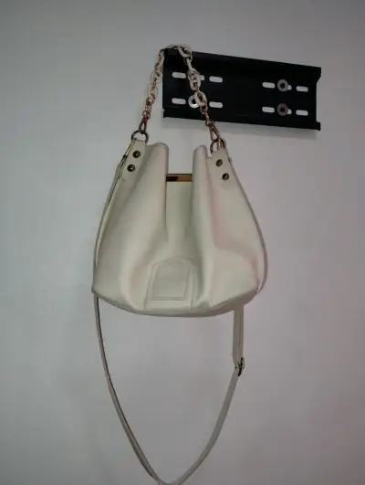 Mochila pequeña beige Secret - miniatura 6