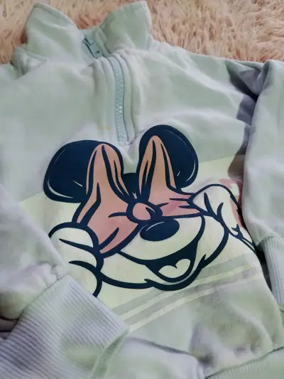 Polerón infantil Minnie celeste - miniatura 2