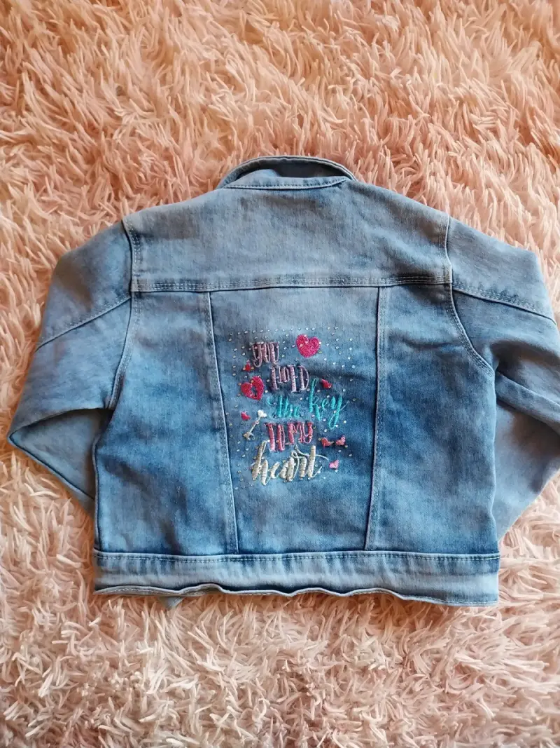 Chaqueta de mezclilla clara - 2
