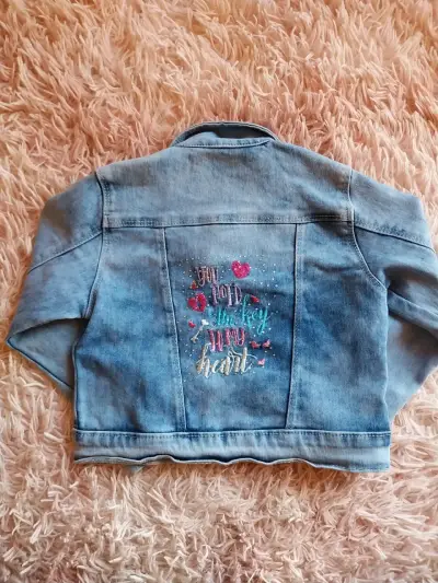 Chaqueta de mezclilla clara - miniatura 2