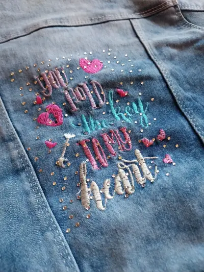 Chaqueta de mezclilla clara - miniatura 3