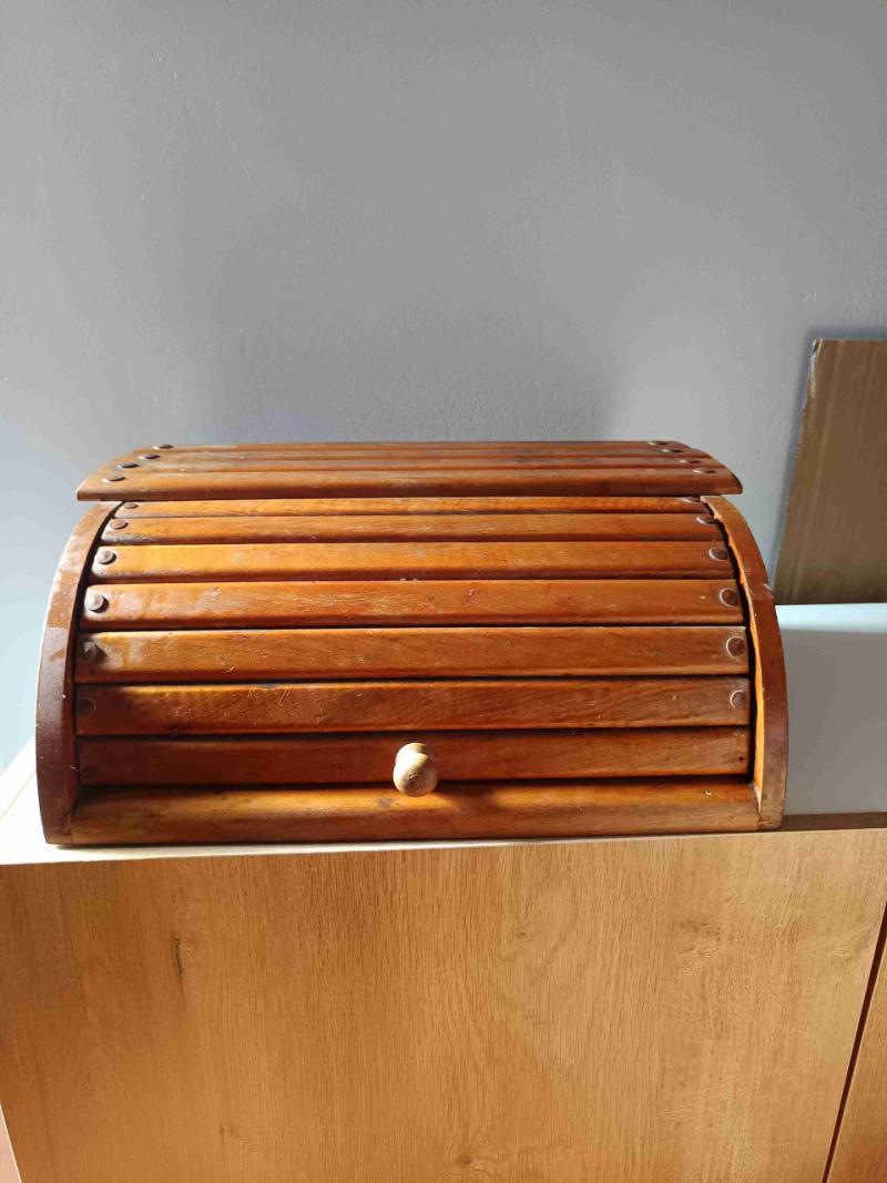 Panera de madera vintage - 1