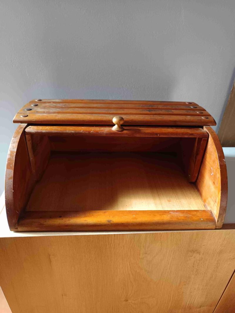 Panera de madera vintage - 2