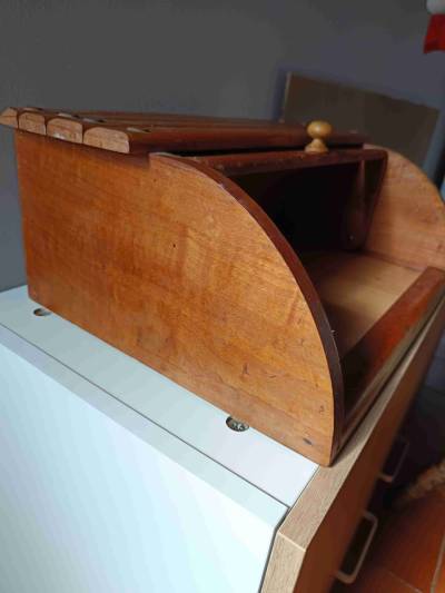 Panera de madera vintage - miniatura 3