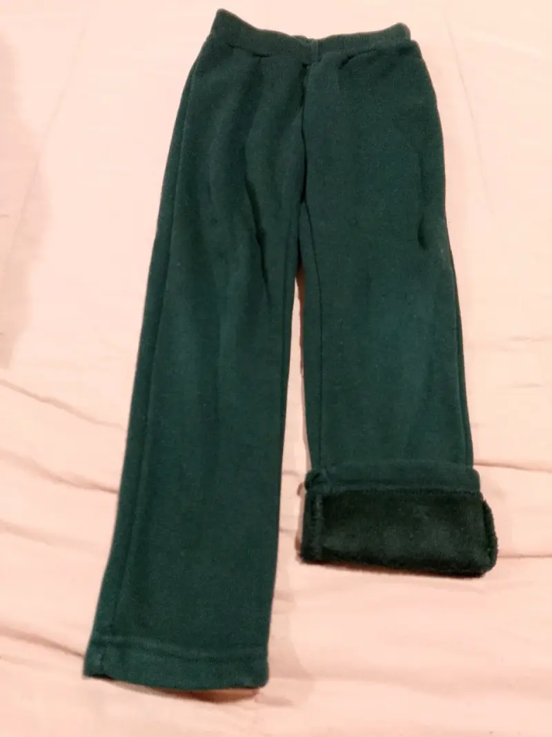 Pantalones de polar negro