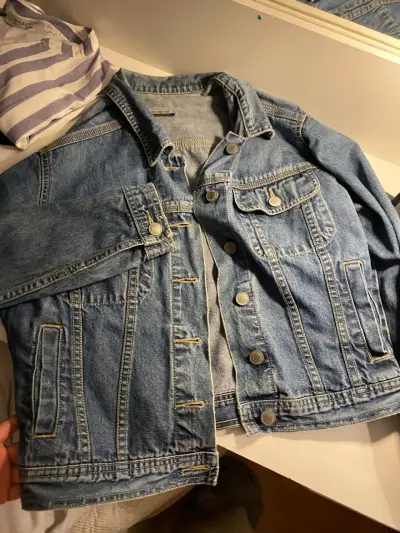 Chaqueta de mezclilla azul - miniatura 2