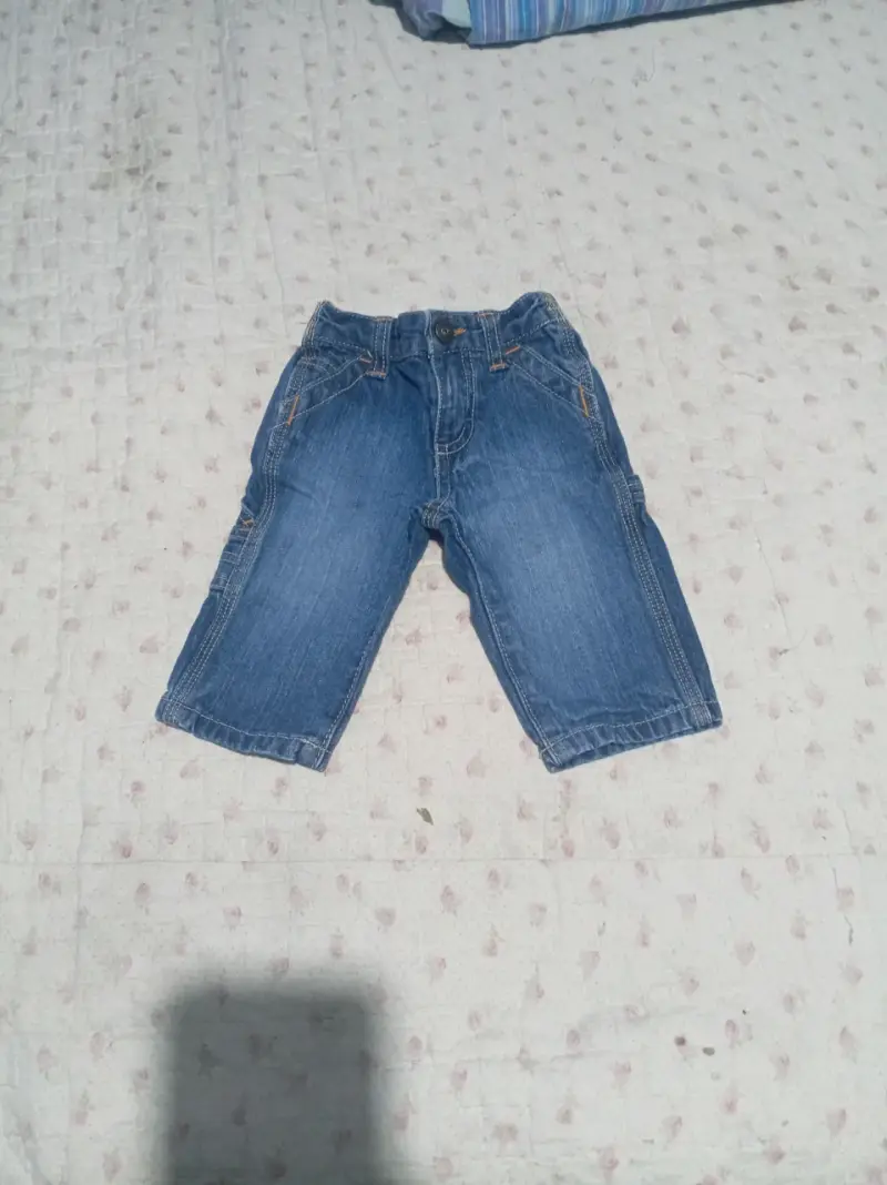 Jeans para bebé azules