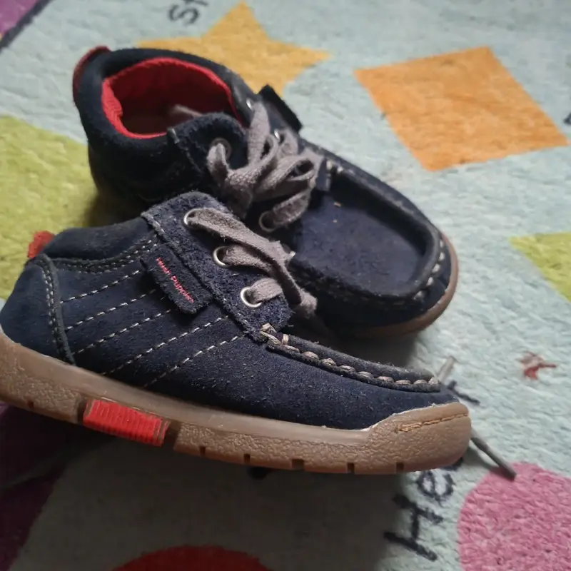 Zapatos de bebé azul oscuro - 2