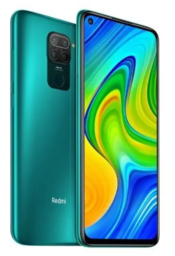 Smartphone Redmi verde