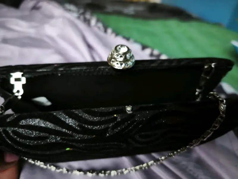Cartera negra de fiesta - 2